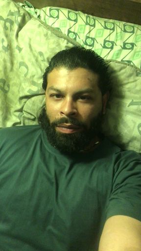 Playing one lying down.