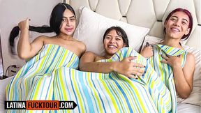 Amateur Latina Teen Sluts Go Wild On BWC American In Homemade Threesome