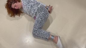 Slippers Bondage Nightmare â€“ Lola is Bound After the Noise Downstairs