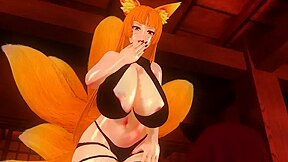 Fox Girl In Kurayami - The Kitsunes Return! (va: Lurkydip, Violetva)