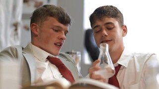 Jake and Joey Mills are going hard in the classroom