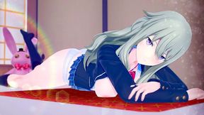 EXCITING BEDROOM TRysts WITH KUSANAGI FROM PROJECT SEKAI HENTAI
