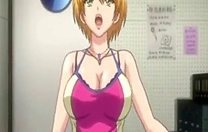 Hot anime with short hair fucking