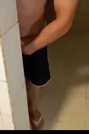 Stepmom in the Kitchen Is Watched Suddenly Saw Her Stepson's Cock and...