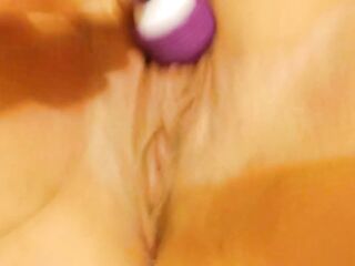 Cumming with my mini wand