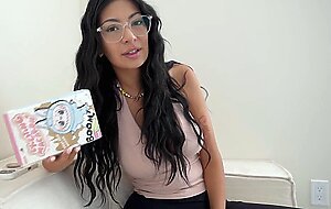 Step sis trades FIRST TIME ANAL for a Labubu - HUGE creampie - Cami Strella