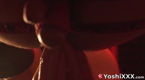 How can Yoshi Kawasaki feel Lawrence Knights cock after such deep fisting