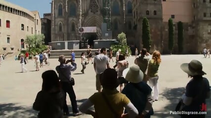 Penthouse Pet Franceska Jaimes Is Publicly Caned And Fucked