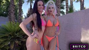 sexy brittany andrews enjoys sucks sofie marie s boobs!