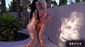 sexy brittany andrews enjoys sucks sofie marie s boobs!