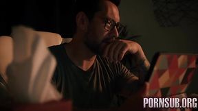 Forbidden glances lead to hot Latina MILF seduction