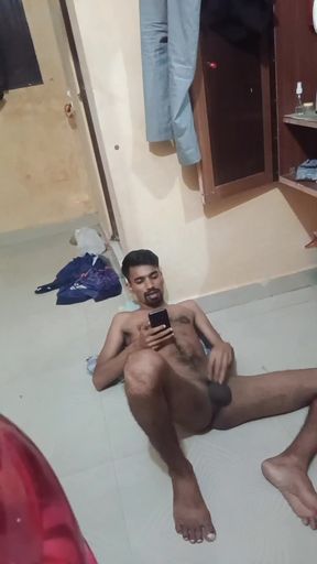 Village boy masturbation at home