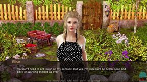 Farmer's dreams come true with a seductive farm girl