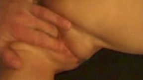 Puffy tight warm pussy of hot girl fucked on closeup tape