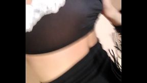 Jugando con mis nalgas 2