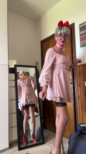 Andreina in Fetish Stockings