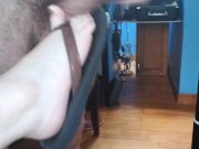 Flip flop Footjob Her POV