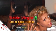 Tickle Virgin 4  Part 3  Spread Eagle Tickling (face-Up)