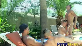 Gay Jocks And Ass Bang In Orgy With Jessie Lee, Ken Ott And Peter Fever