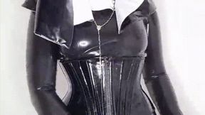 Latex Nun Fucks the Sin Away