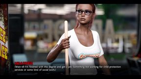 Timestamps: Lost Love - Hot Busty Smoking Red Head Stepsister Loves to Undress White She Smokes