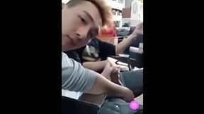 Vietnamese Twinks' Webcam Handjob