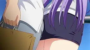 Teen Gets Soaked in Public Elevator, Subtitled Hentai Action!