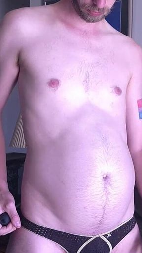 Young Mans Belly Turns Into a Orb