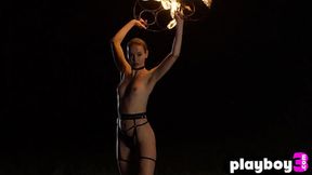 Sexy MILF lit a fire with her hot body before petite MILF showed hot body