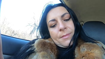 Cheating wife's outdoor affair with her hubby's friend - round ass & tight pussy
