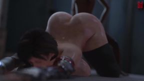 Tifa Lockhart - Ignored GF Fucks the Pizza Delivery Boy