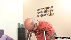 Brittany Amber gets pounded by John Strong's thick cock&#x1F346;, screams distort the air