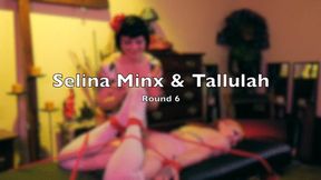 Tickle Wars 4 - Bout 6 - Selina Minx & Autumn M4V Tickling - Bondage - Femdom