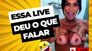 Entrei em uma transmissão antes das gravações e vejam o que deu