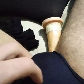 socks and handjob