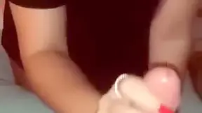 Blonde Sucks With Cum In Mouth