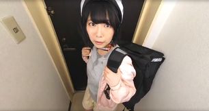 Lucky Pervert Delivery Man - A Slightly Perverted College Girl P1