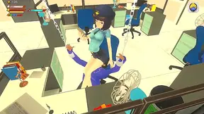 Cop Surrenders Pride Under Bosss Boot in Steamy Authority Swap