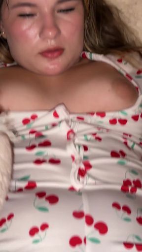 "WOW, how well my stepmom eats" Accidental creampie to stepdaughter on family vacation   Clip 1