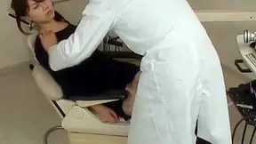Naughty Seduced MILF Enjoys Creepy Dentist's Forbidden Touches