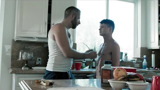 Dominant DILF is punishing the disobedient stepson