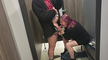 Kiwi Slutty MILF gets fucked in Department Store Changing rooms &amp_ pissed on in Public Toilets Trailer. Pt1