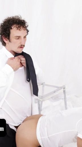 Dirty Priest Performs The Holy Ass Rimming Ritual Ritual On An Innocent Altar Boy - MissionaryBoys   Clip 2