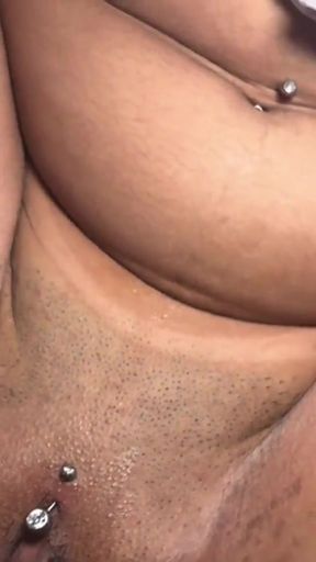 She took it out of her pussy to put it in her ass and I came inside.   Clip 2