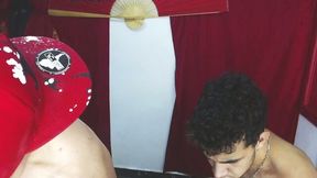 Sasuke Brons & Kevin Kelce Private Show