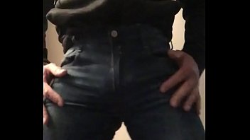 Horny jeans  leather underware PART 1