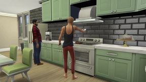 sims4 - home alone with carlos - part 1&2 (complete)