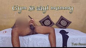 Stepmom's Sweaty Gym Fuck Fest