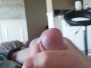 Jerking and Cumming Next to Straight Friend on Vacation