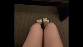 Show my panties everywhere.